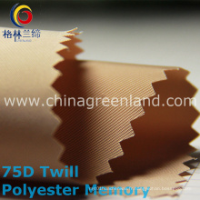 100% Polyester Tissu de toile de protection 75D pour vêtement Textile (GLLML207)